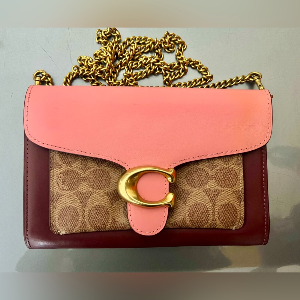 Coach Tabby Chain Clutch